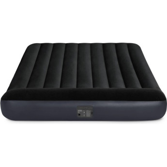 Надувной матрас INTEX Pillow Rest Classic Fiber-Tech 64150, 152×203×25 см, со встроенным насосом
